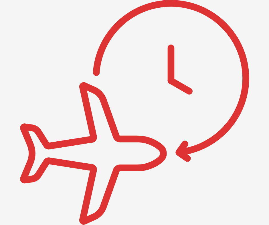 Jetlag tablets icon